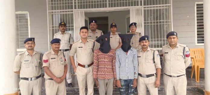 Two accused arrested lock of government