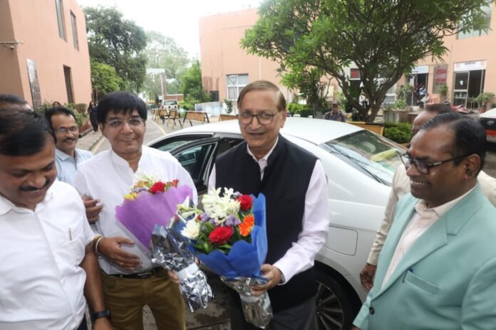 The new chairman of Madhya Pradesh Human Rights Commission, Bhopal took charge
