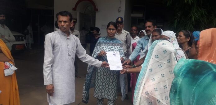 Provincial Women Self-Help Group Federation submitted memorandum,