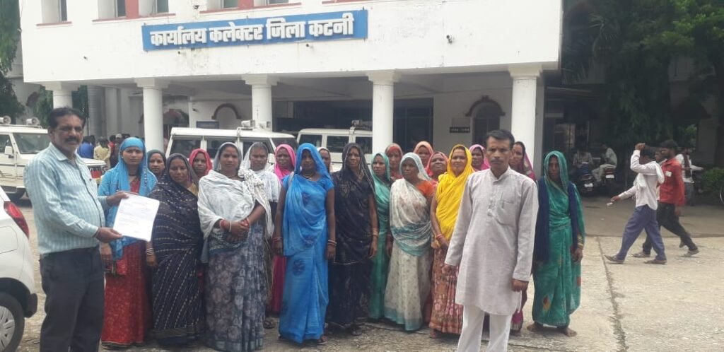 Provincial Women Self-Help Group Federation submitted memorandum,