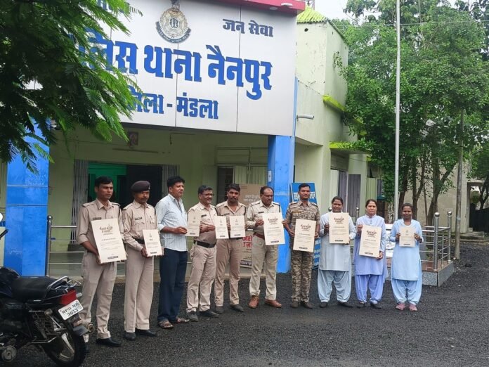 Mandla Police organized a comprehensive public awareness program under the campaign 
