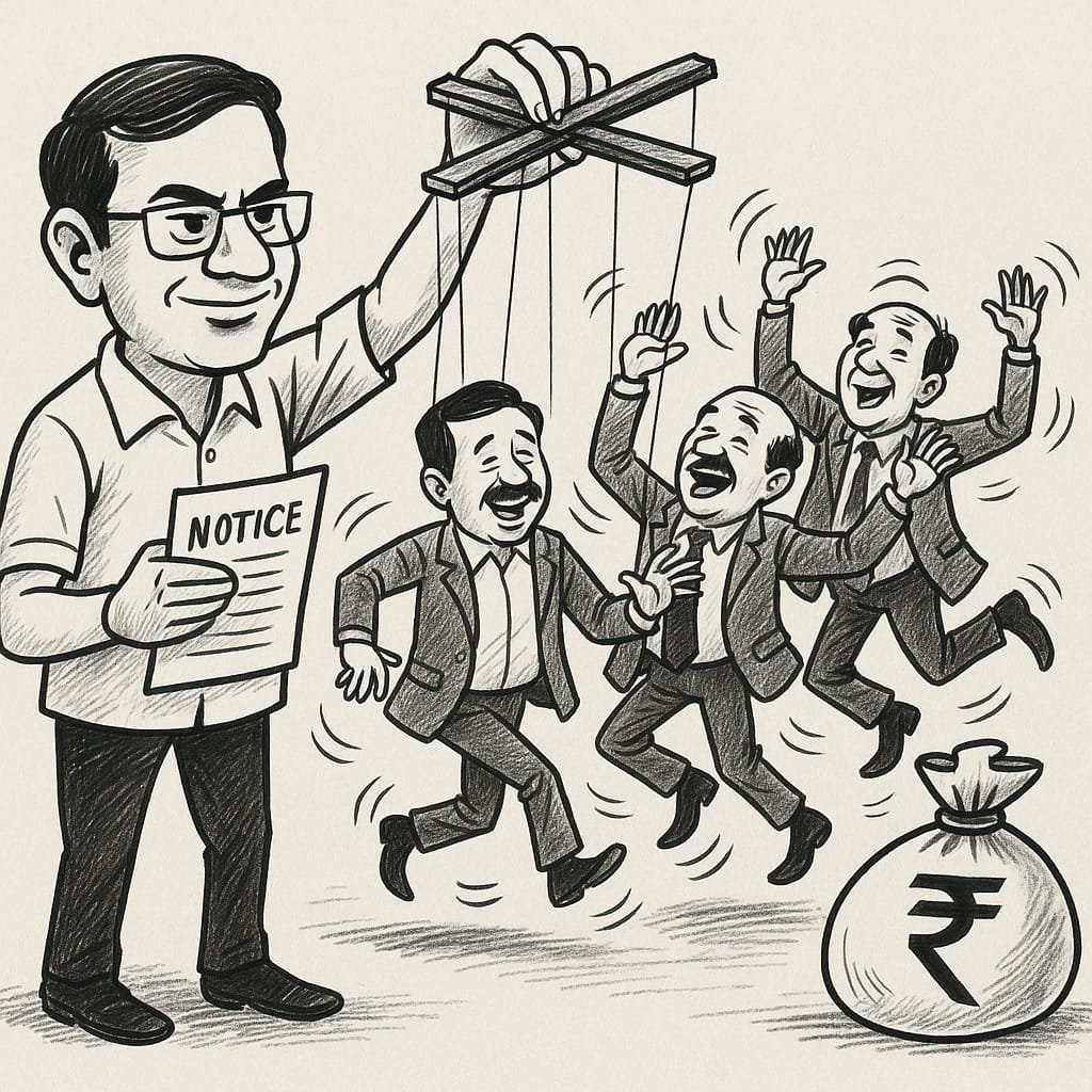 Contract syndicate in Smart City! System running at the behest of Ravi Rao