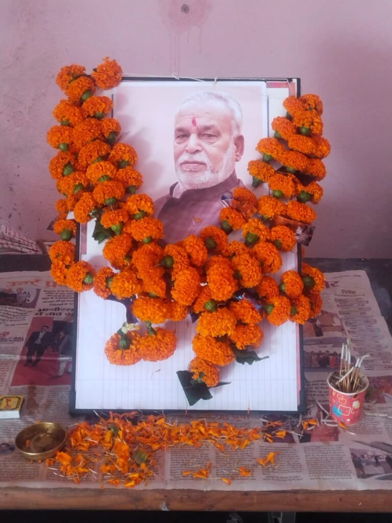 Sudden demise of National President of Indian Sen Samaj Organisation Nand Kishore Verma