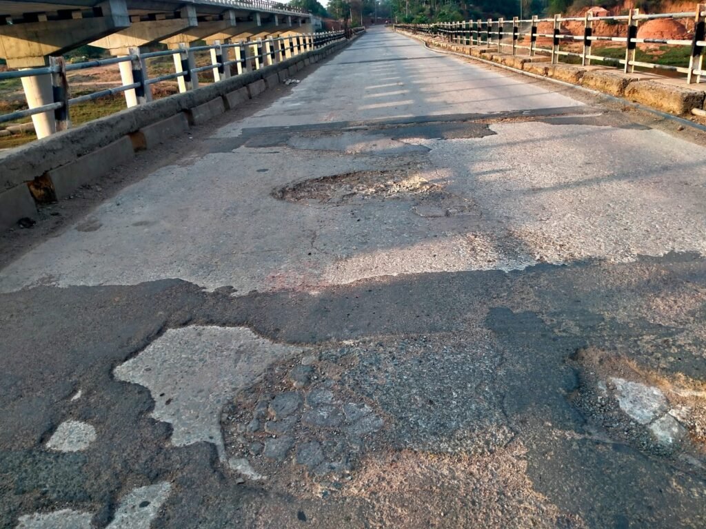 Powai's lifeline bridge has become a death trap, with potholes endangering commuters' lives.