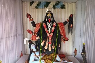 Unique faith of Nagar Chaurai in Maa Kali Pandal for the fifth consecutive year