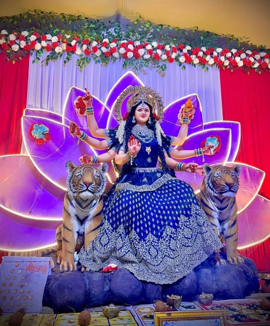 Goddess Durga is seated in village Boria, a grand Jagran will be held on September 29, Puja Golhani will perform.