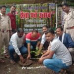 Forest department planted endangered medicinal plants in Seva Parv
