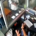 The area was shaken by a sudden firing in a hotel in Jabalpur and people ran away to save their lives.