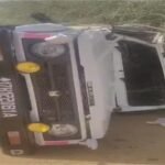 Major accident: Army Major dies on the spot after Gypsy overturns; Lieutenant Colonel and two other Majors also injured