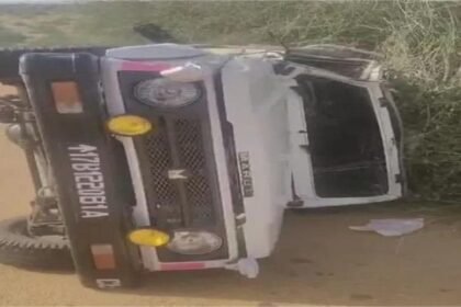 Major accident: Army Major dies on the spot after Gypsy overturns; Lieutenant Colonel and two other Majors also injured