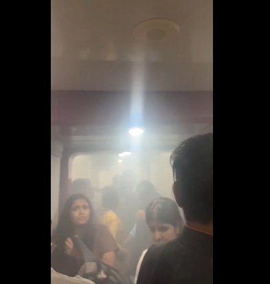 Panic on Vande Bharat Express: Coach fills with smoke, passengers panic