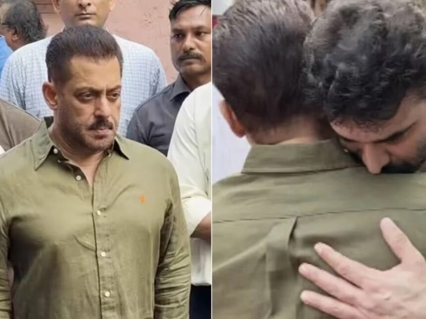 The passing of two major stars on the same day has sent shockwaves through the film industry. Many stars, including Salman Khan, paid their final respects.