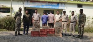 A huge consignment of illicit liquor was seized – two accused arrested