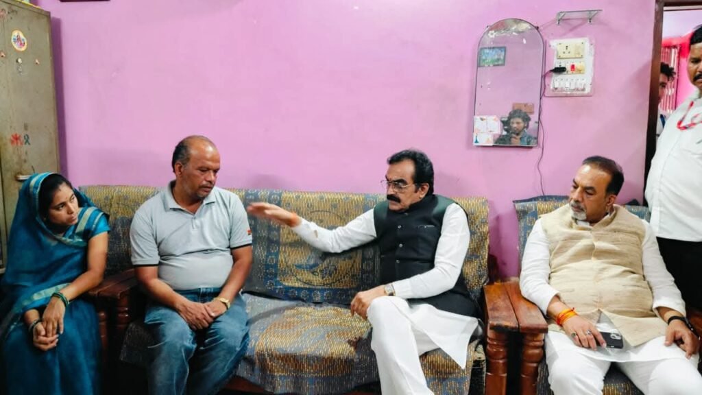 Minister in charge met the families of the victims and expressed condolences.