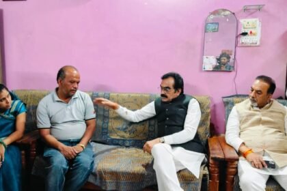 Minister in charge met the families of the victims and expressed condolences.