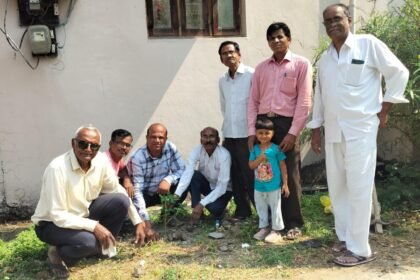 Meaningful initiative of "Clean Sausar, Beautiful Sausar"; massive tree plantation took place on Bhaidooj and birthday