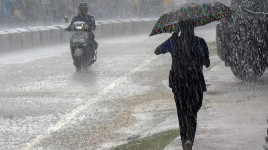 Yellow alert issued for heavy rain in 26 districts of Madhya Pradesh