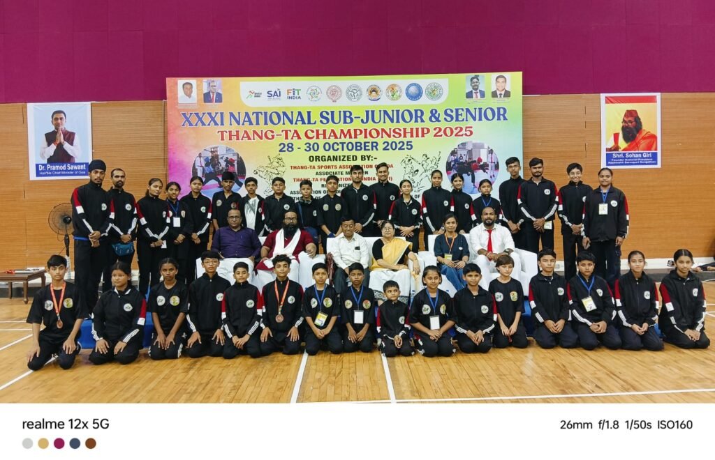 Players' impressive performance at the Thangta National Championship in Goa