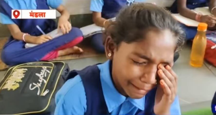 Children are crying in fear of harassment by the hostel superintendent. Children told their tale of woe that the management is making them sweep and mop when they are of the age to study.