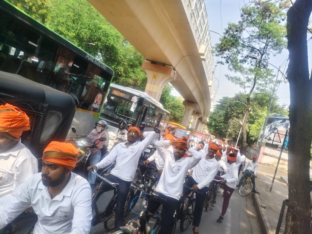 125 KM adventurous 'Sangh Sankalp' journey of young volunteers of Chhindwara!