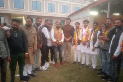 Post distribution program concluded in Madhya Pradesh Congress