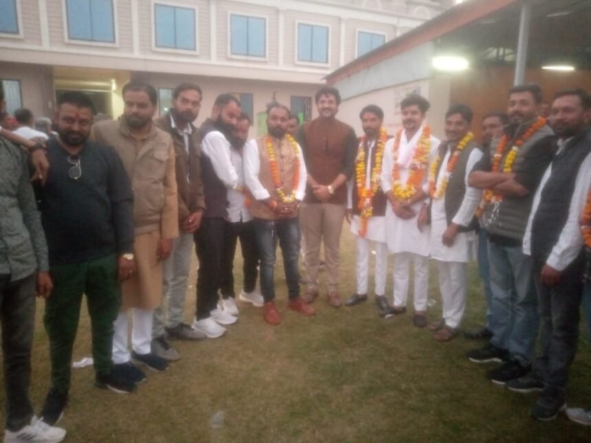 Post distribution program concluded in Madhya Pradesh Congress