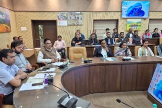 Constitution Day was celebrated with great enthusiasm and dignity in the district. The Preamble of the Constitution was read out en masse and a short film was also screened.