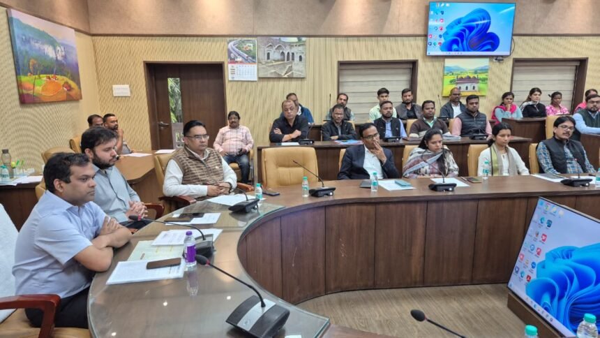 Constitution Day was celebrated with great enthusiasm and dignity in the district. The Preamble of the Constitution was read out en masse and a short film was also screened.