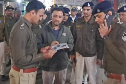 Mandla Police launches special campaign to strengthen law and traffic management in the city – action taken against 20 vehicles without number plates, temporary police arrangements in the bus stand area
