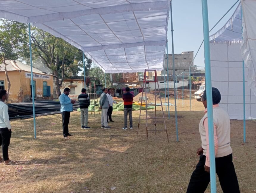 Health camp and self-employment fair organised in Bajag, SDM took stock of the preparations