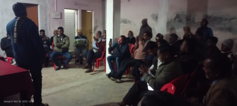 Elections of Scheduled Caste-Scheduled Tribe Officers-Employees Organization were held in Dindori district.