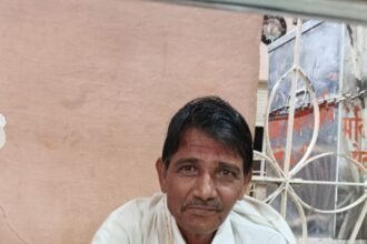 Wave of grief: Loyal BJP worker, Tal Pipariya booth president Shiv Prasad Dharpure passes away